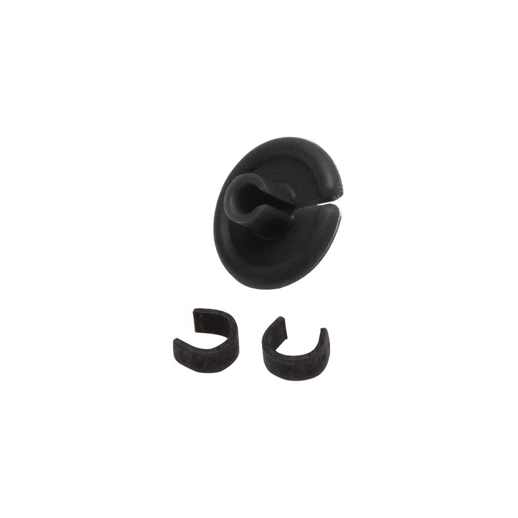 October Mountain Products String Love 2.0 Kisser Button 9/16 In. (1 Pack) Black