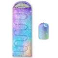 Datura home Kids Sleeping Bag for Girls,Galaxy Glitter Star -Lightweight Warm Outdoor Indoor-Waterproof Cold Weather Resistant S