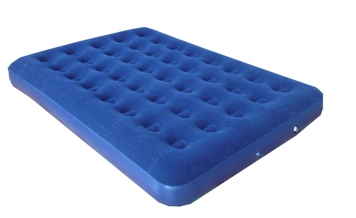 Zaltana Double Size Air Mattress 2 Inflatable Pillow Combo (Amd+Pl1X2)