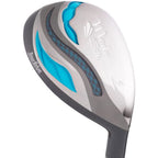 Tour Edge Moda Silk Womens Golf Set-Black-Lt Blue-Rh-Petite (Sjsrgl11.B-1)