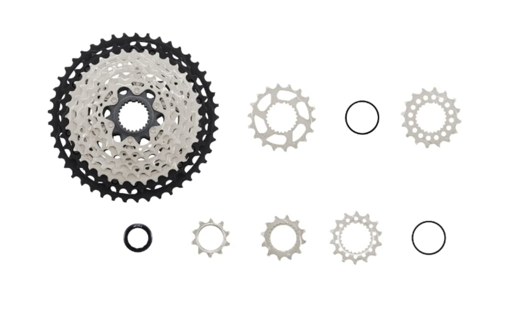 Shimano Xt Cs-M8100 Cassette - 12-Speed, 10-45T, Silver/Black, Mirco Spline