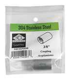 Female Coupling 3/8'' Ss (Pack Of 1)