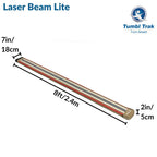Tumbl Trak 8 Ft Laser Beam With Solid Wood Core, Low Gymnastics Balance Beam For Home
