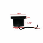 Madjax Universal 12V Charging Center With Outlet And Usb Port For Most Golf Cart Models