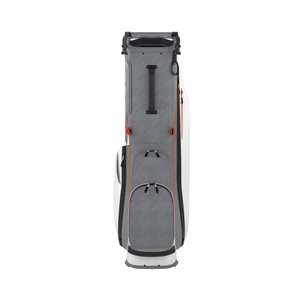 Callaway Golf Hyperlite Zero Golf Bag (Hyperlite Zero, No Logo, Charcoal Hounds/White/Orange)