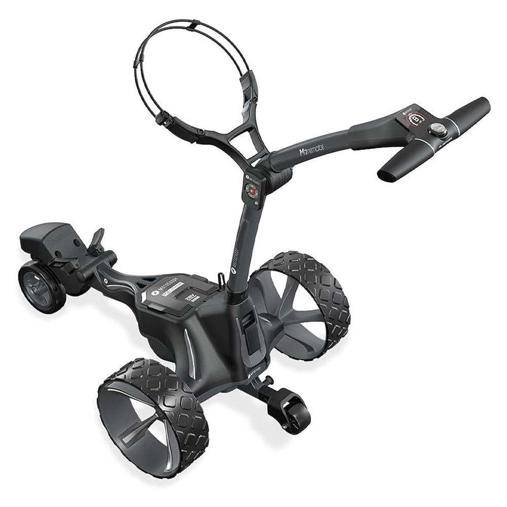 Motocaddy M7 Remote Electric Golf Caddy - Electric Golf Push Cart With Remote, All-Terrain Ready, Automatic Downhill Control, An