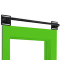 Ultimate Body Press Wall Mounted Doorway Pull Up Bar - Classic Straight Bar, Black, (Wmpd-S)