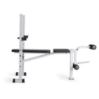 Weider Platinum Standard Weight Bench With Fixed Uprights And Integrated Leg Developer