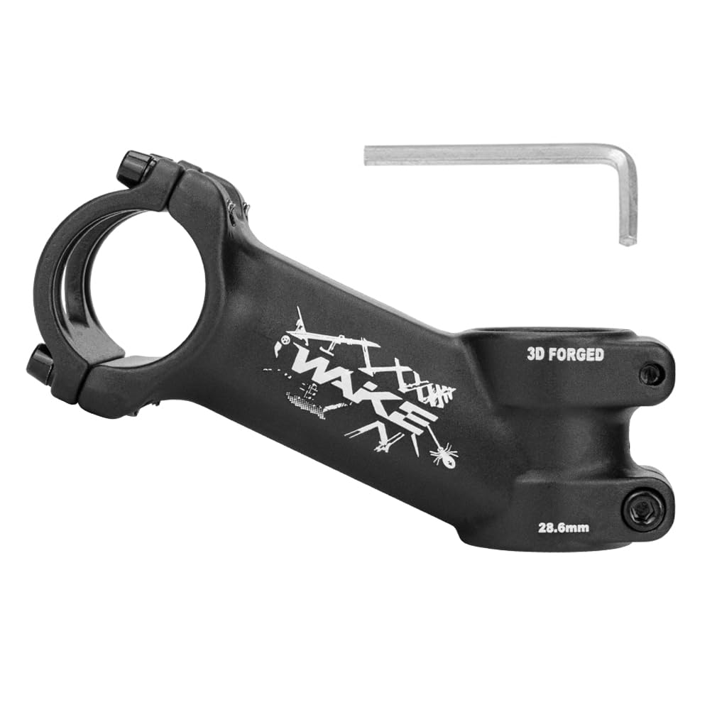 CYSKY Bike Stem 31.8 60mm/70mm/80mm/90mm/110mm 35 Degree MTB Stem Mountain Bike Stem Riser Handlebar Stem for Most Road Bike Ste