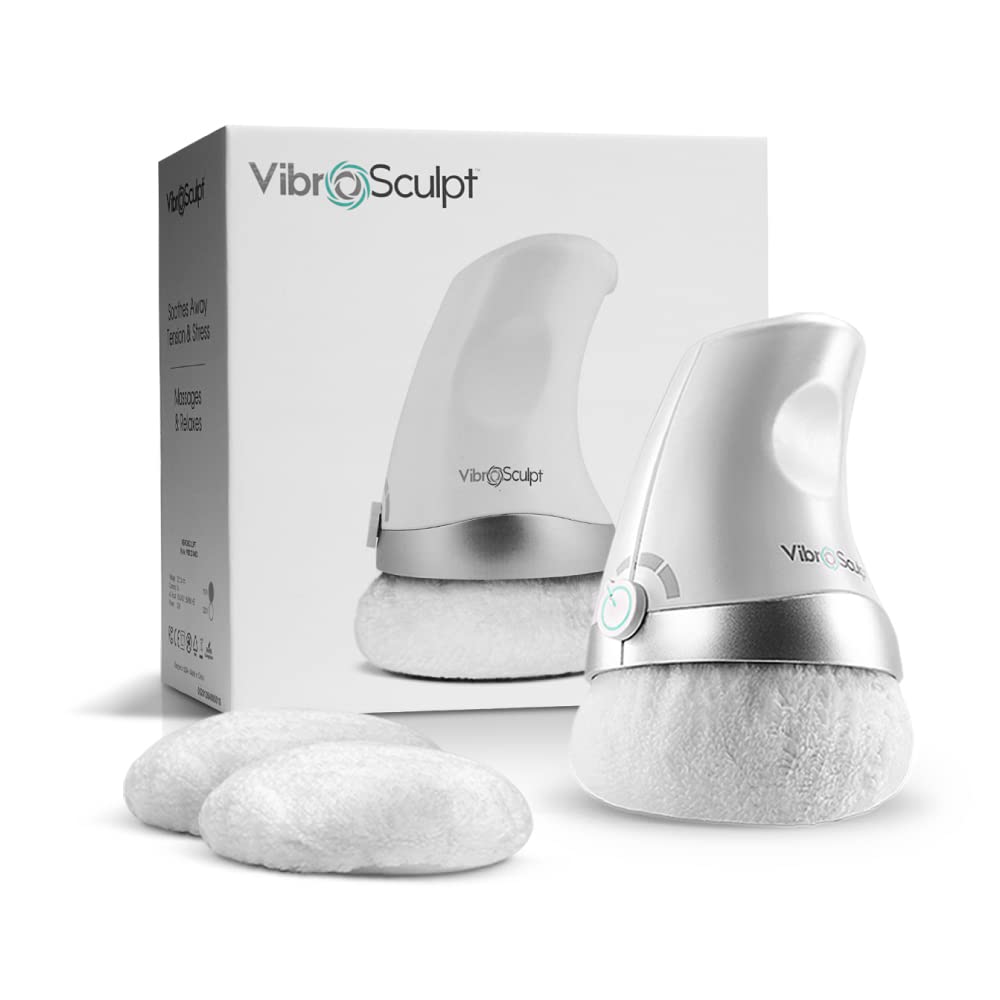 Vibro Sculpt Original Body Sculpting Massager - Handheld Toning Machine For Belly, Waist, Butt Arms, Legs