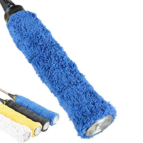 Grs Synthetic, Polyurethane Multipurpose Badminton/Tennis/Squash Racket Super Tacky Touch Towel Grip (Multicolor)  2Pcs
