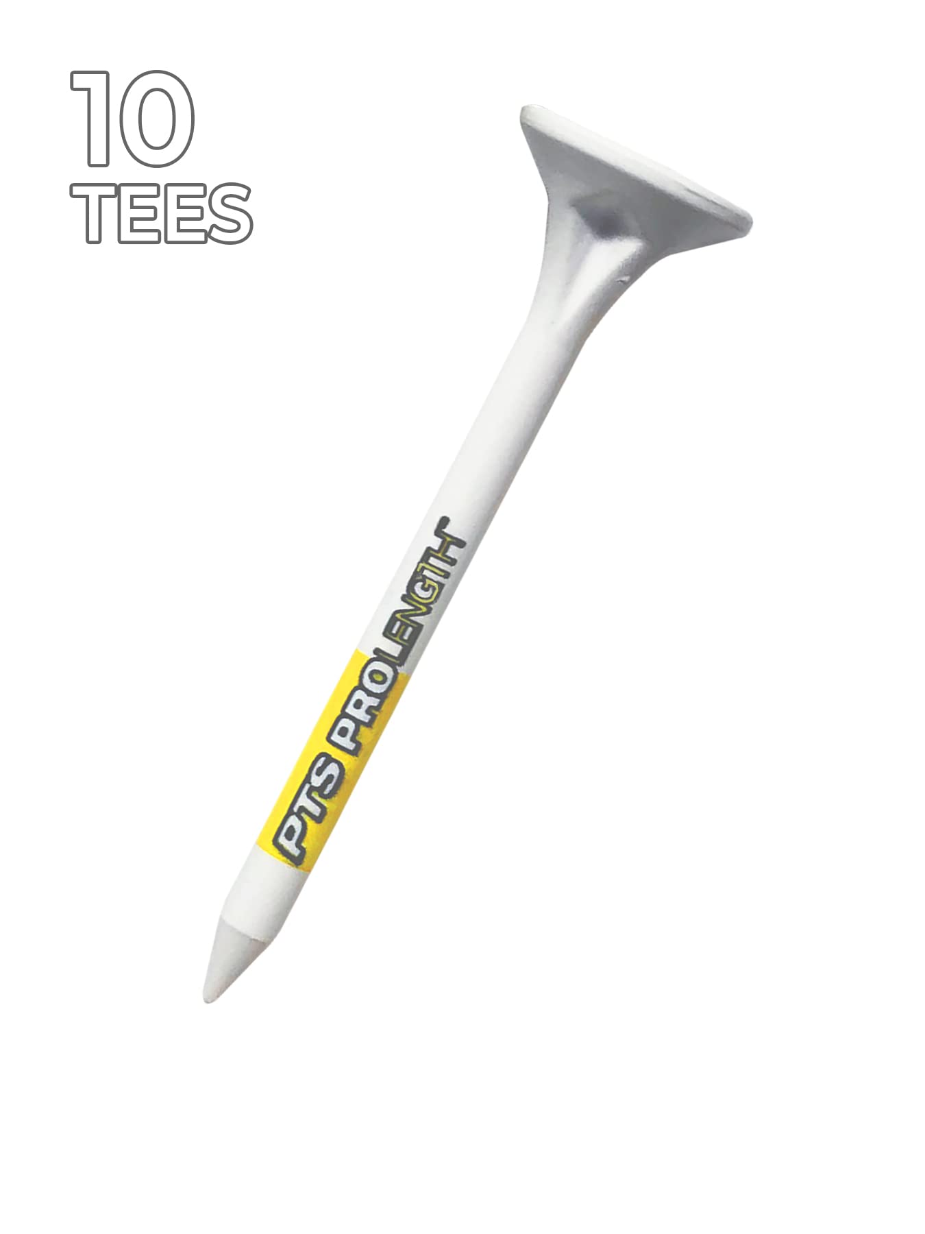 Pride 2-3/4 Inch Pts Maxxpro 10Ct,White