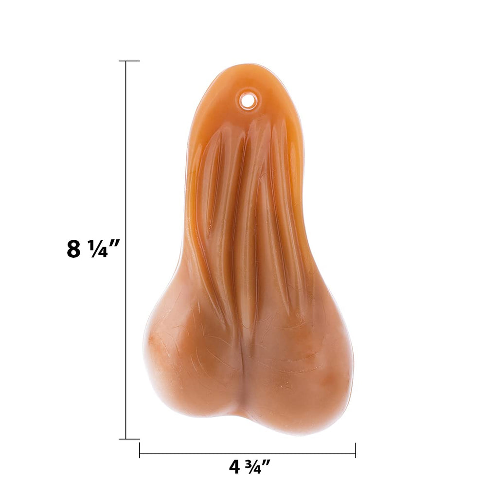 United Pacific 70146 825A Tall Large Low-Hanging Rubber Bull Balls, Injection Molded Rubber, Perfect For Trailer Hitchesbumpers