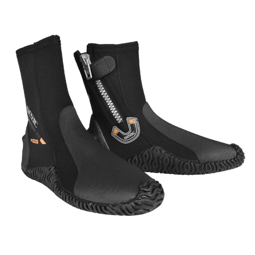 SEAC 5mm Basic HD Boots - Black, Small
