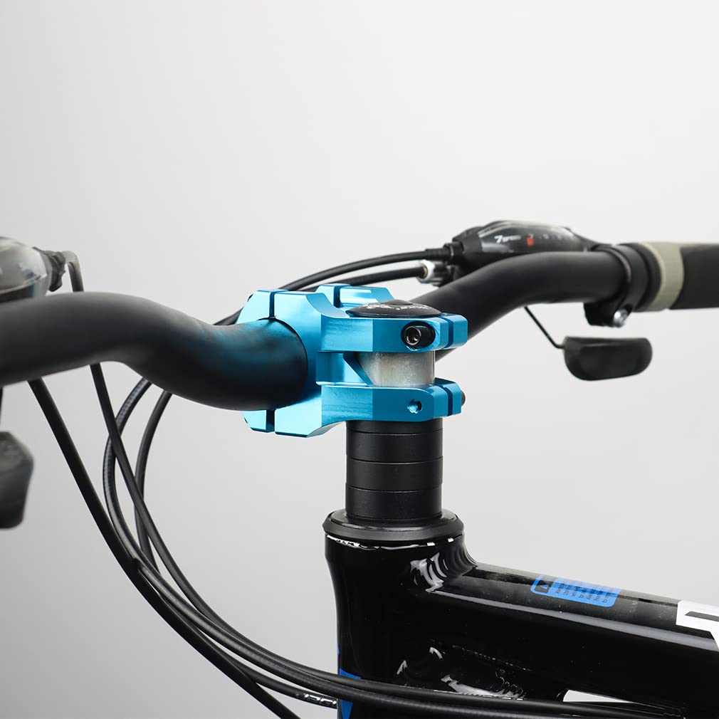 Cysky 31.8 Stem 45Mm Mtb Stem Mountain Bike Stem Riser Handlebar Short Stem For Most Road Bike Stem, Mtb Stem, Bmx Stem, Bicycle