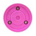 Green Biscuit Blush Original Nhl Off Ice Hockey Pucks For Classic Training, Street Hockey Pucks For Practicing And Developing Sk