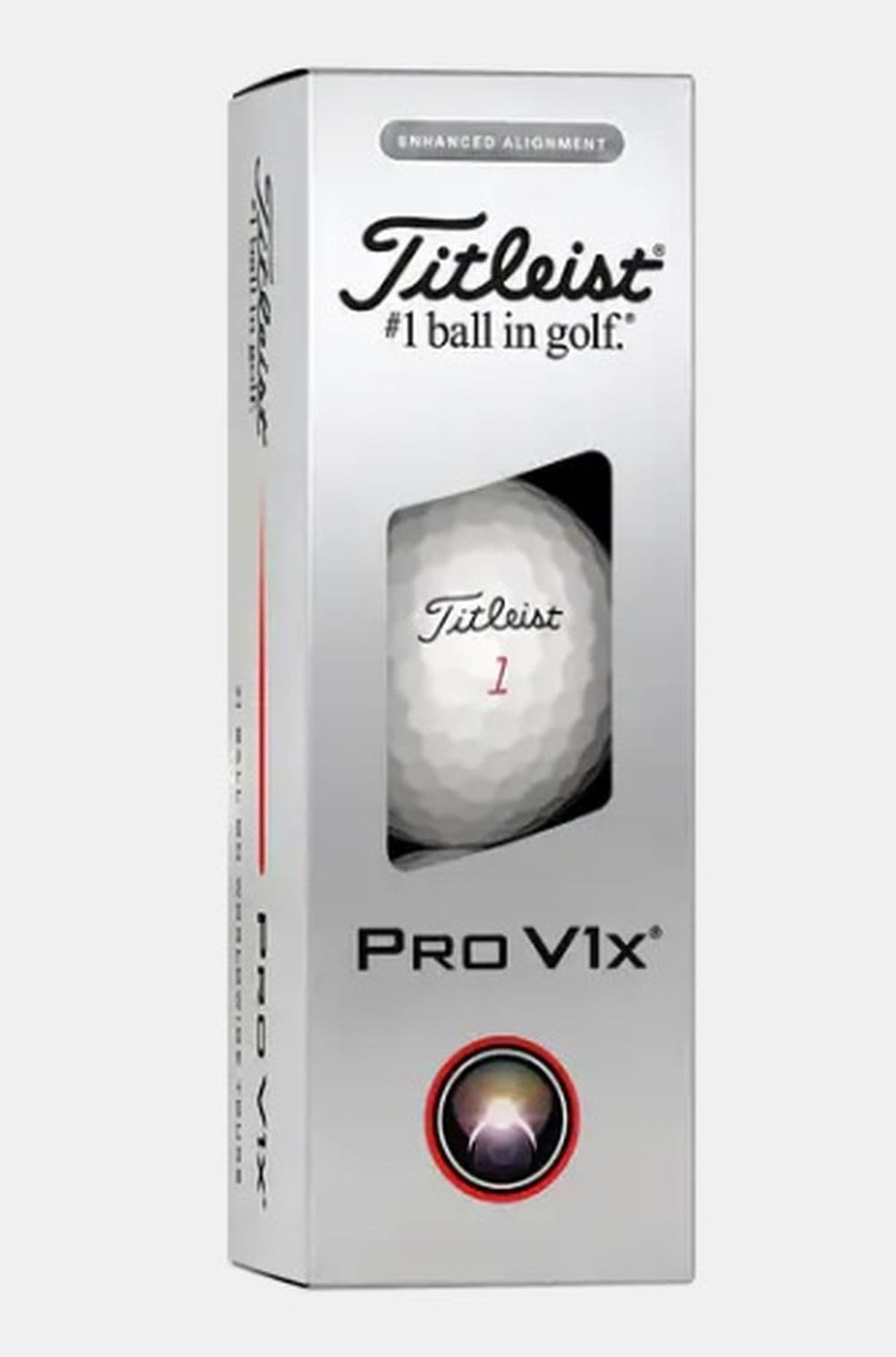 Titleist Pro V1x Enhanced Alignment Golf Balls 2025