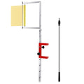 Saysurey Wall Mounted Vertical Jump Measurement Tool, 2.29-3.92ft Adjustable Height Vertical Jump Tester, Sport Vertical Jumping