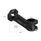 Fomtor 31.8 Stem 35 Degree 90Mm Bicycle Handlebar Stem Riser Mtb Stem Suitable For Mountain Bike Road Bike Bmx Mtb 90Mm