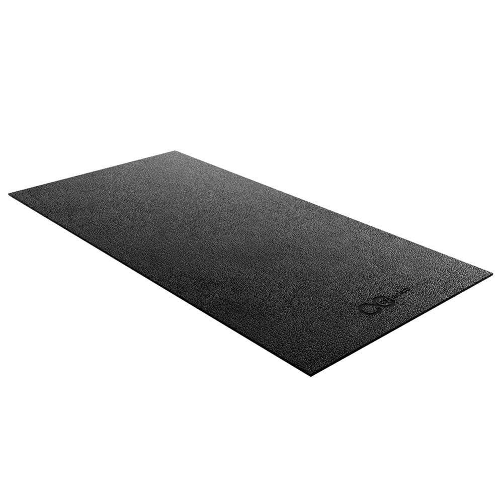 Cycleclub Bike Mat - Upgrade To 6Mm Thickness - 36'' X 72'' Exercise Bike Trainer Mat Stationary Indoor Spin Bike, Gym Equipment