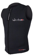Henderson Man 3Mm Thermoprene Zipper Vest Scuba Diving Wetsuit, Size: X-Large