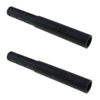 Meetoot 2Pcs Golf Shaft Extension Black Golf Club Spare Parts Repair Equipment For Iron Wood Putter