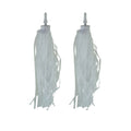 Fenix Cycles Bicycle Handlebar Streamers Tassels (White)