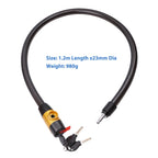 Cable Lock,Bike Lock,Motorcycle Lock,Lock Warehouse, Gate, Very Strong.