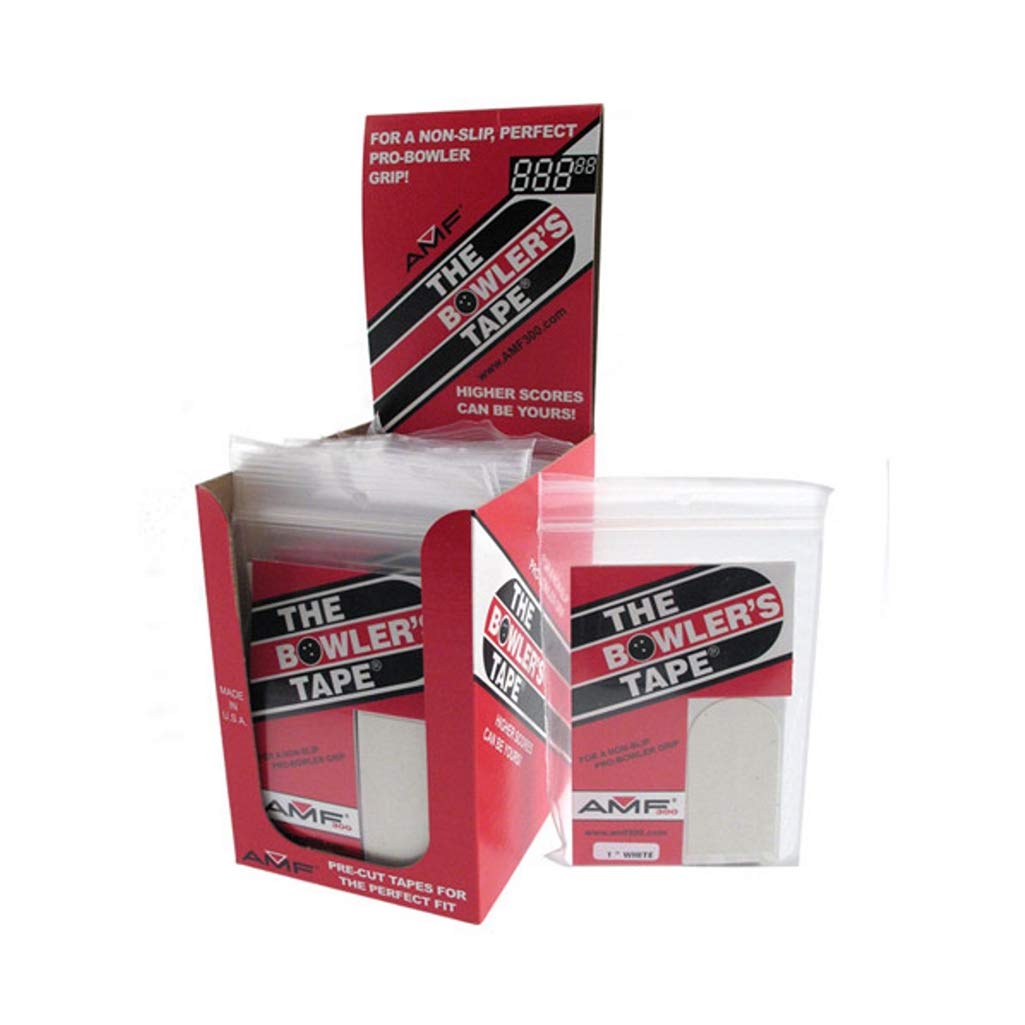Amf 300 Bowlers Dispenser 30 Pc. Tape 1'' Thumb White (12/Pkg)