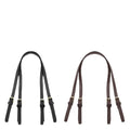 Snappsy Leather Shoulder Bag Strap For Diy Crossbody Satchels Tote Black