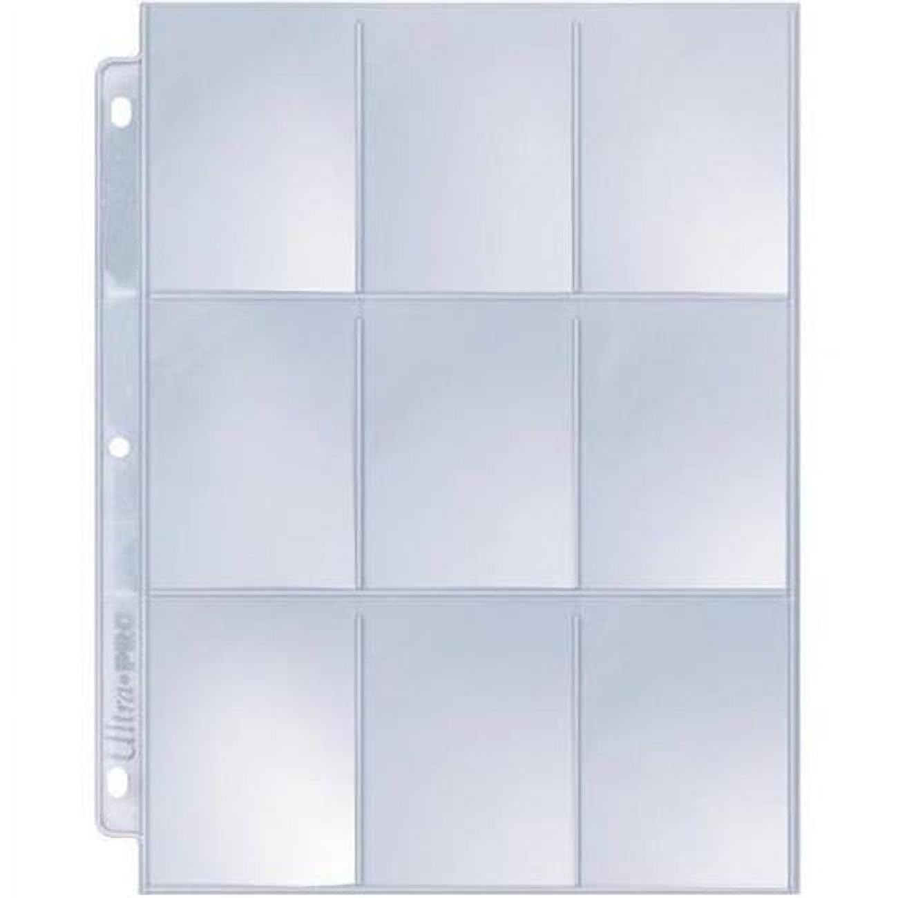 Ultra Pro Silver Series 9 Pocket Pages (25 Count Pack)