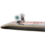 [Ccs] You'Re Invited Skateboard Complete Silver Foil 7.75'' - Maple Wood - Professional Grade - Fully Assembled With Skate Tool