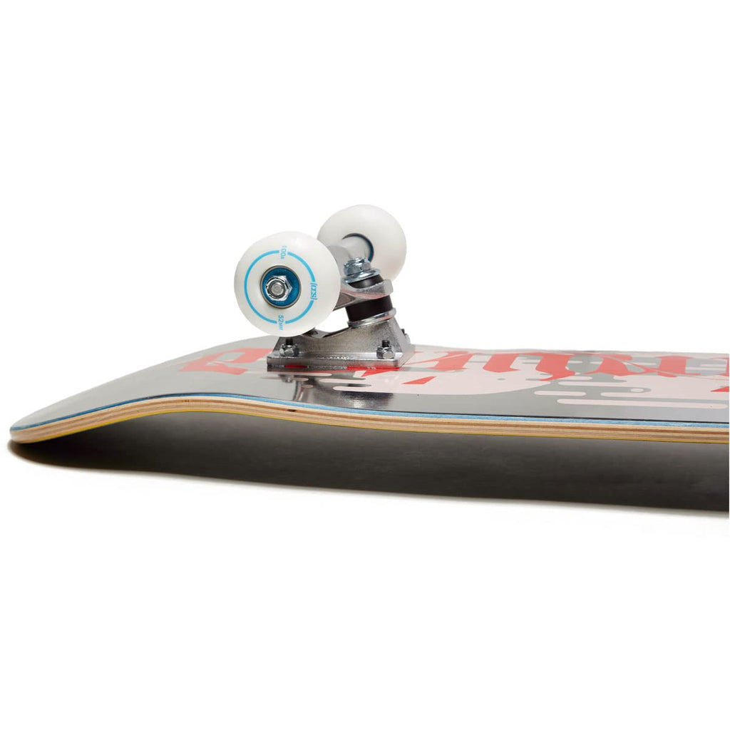 [Ccs] You'Re Invited Skateboard Complete Silver Foil 8.00'' - Maple Wood - Professional Grade - Fully Assembled With Skate Tool