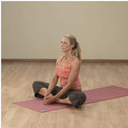 Body-Solid 3Mm Thick Non-Slip Yoga Mat For Home Workout, Pilates And Exercise, Lightweight & Portable With Comfortable Support F
