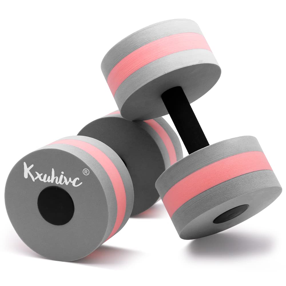 Kxuhivc Water Dumbbells Aquatic Exercise Dumbells Water Aerobics Workouts 2Pcs Foam Barbells Hand Bars Pool Resistance For Men W