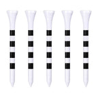 Zivisk Wooden Golf Tees 2-3/4 Inch 100 Count, 2.75'' Long Golf Wood Bamboo Tees(White,70Mm)