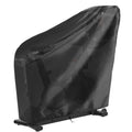 Rilime Folding Exercise Bike Cover,Stationary Bike Cover (Black, 54 L x 24.8 W x 54 H)