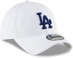 New Era Mlb Core Classic 9Twenty Adjustable Hat Cap One Size Fits All (Los Angeles Dodgers White)
