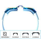 Aikotoo No Leaking Nearsighted Swim Goggles, Shortsighted Swimming Goggles