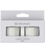 Stanley Quencher Stay Smooth Anti-Pucker Straw Topper 2-Pack | Ergonomic Sip Through Straw Cap For Tumbler With Handle | Silicon