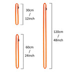 Gm Climbing Pack Of 3 16Mm Nylon Sling Runner 30Cm / 12Inch (Fluorescent Orange)
