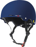 Triple Eight Gotham Dual Certified MIPS Skateboard and Bike Helmet, Blue Matte, X-Small / Small (3351)