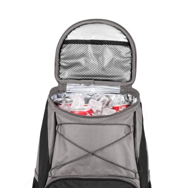 Michigan State Spartans - Ptx Backpack Cooler, (Black With Gray Accents)