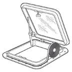 Taco Marine V30-0748B8-2 Hatch Tape - 1/4'' X 3/4'' X 8', Black