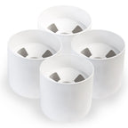 Crestgolf 4Pcs Golf Hole Cup,Accessories For Backyard Practice Putting Green, Abs Plastic Golf Putting Cup For Outdoor,Fits Pgal
