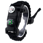 Daarcin Survival Paracord Bracelet,Fire Starter,Waterproof Sos Light, Compass, Whistle, Adjustable Ak87 20 In 1,Outdoor Ultimate