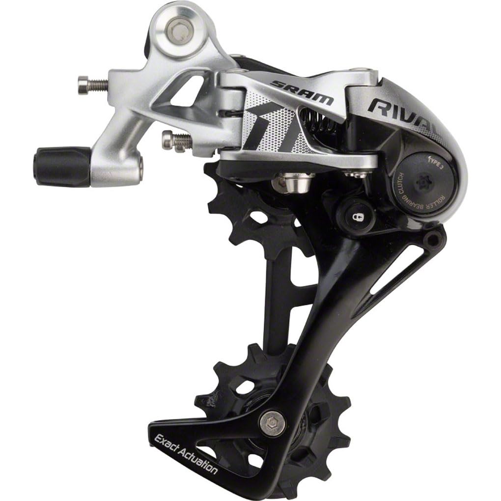 Sram Rival 1 Rear Derailleur - 11 Speed, Long Cage, Black/Silver
