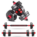 Bcbig Adjustable-Dumbbells-Sets,Free Weights-20Lb(10Lb*2) Dumbbells Set Of 2 Convertible To Barbell A Pair Of Lightweight For Ho