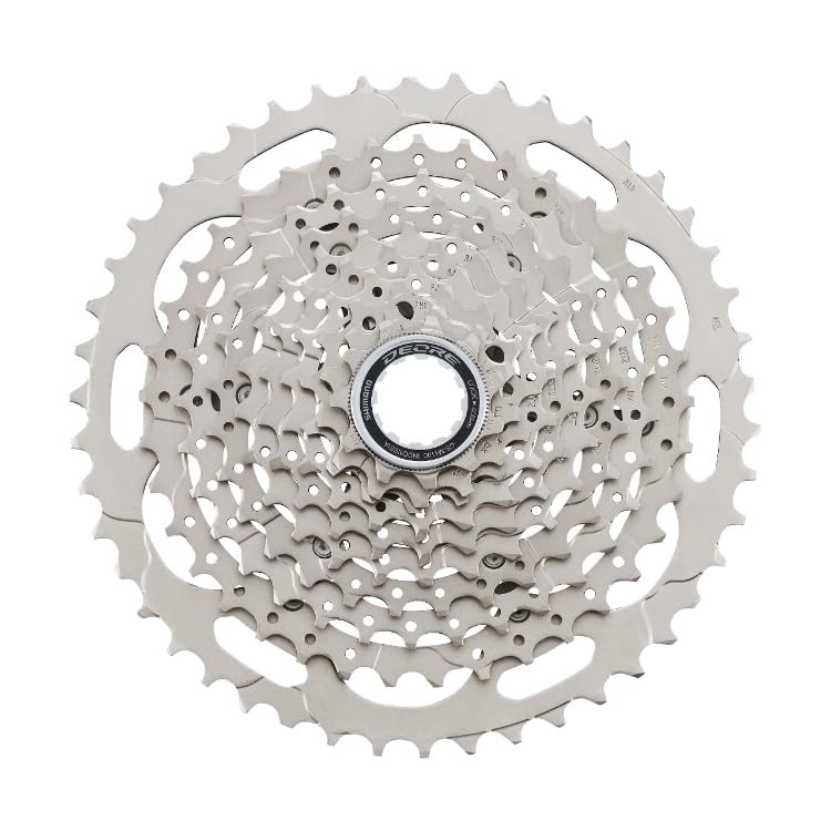 Shimano Deore Unisexs Csm4100142 Wheels, Silver, 11-42 Teeth