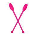 Cgmj 2 Pcs Rhythmic Gymnastics Stick Clubs Gymnastics Training Equipment Tool 13.38'' Length